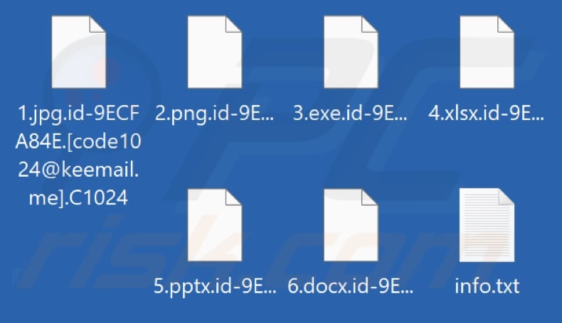 Files encrypted by C1024 ransomware (.C1024 extension)