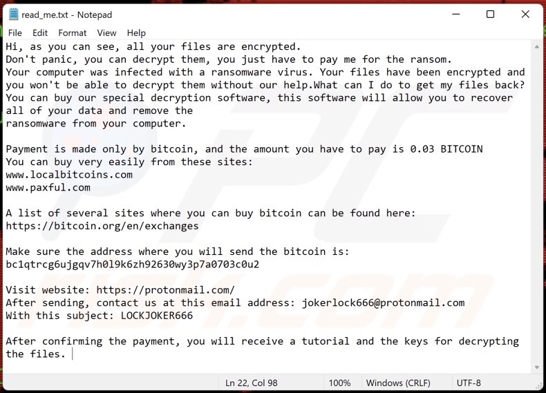 Miner RavenCoin decrypt instructions (read_me.txt)