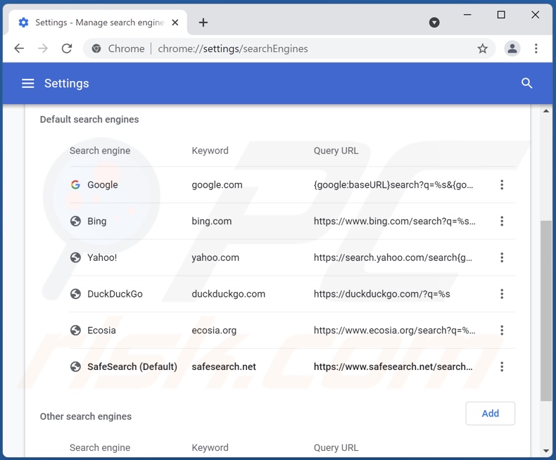 Safesearch Net Redirect Simple