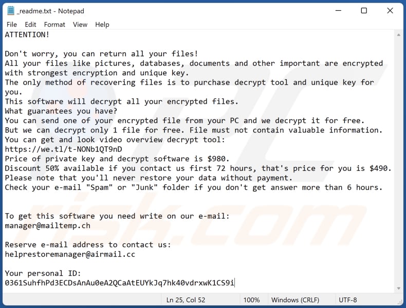 Shgv ransomware text file (_readme.txt)