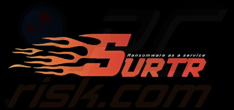 Surtr ransomware wallpaper