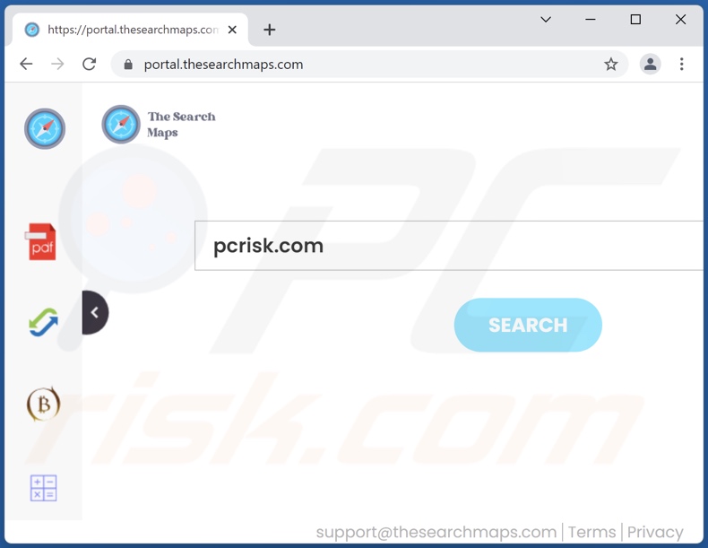 thesearchmaps.com browser hijacker