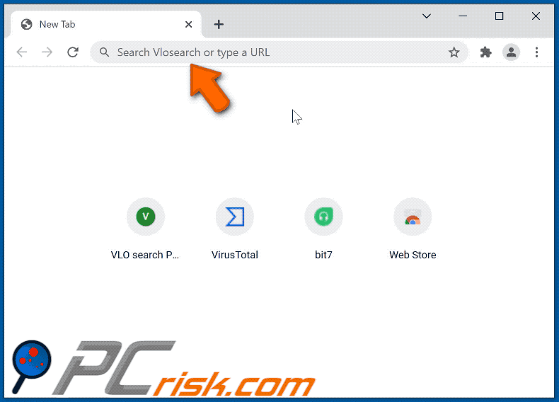 vloplayer browser hijacker vlosearch.com redirects to bing.com