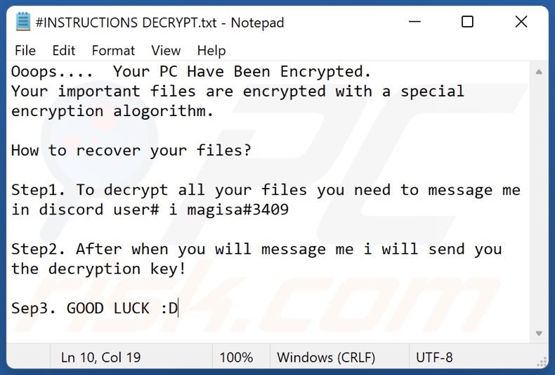 Wnmd decrypt instructions (#INSTRUCTIONS DECRYPT.txt)