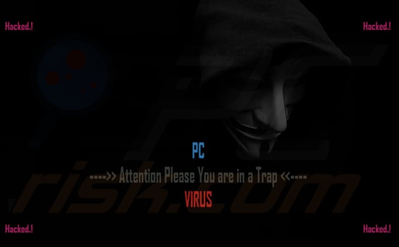 crackvirus ransomware desktop wallpaper