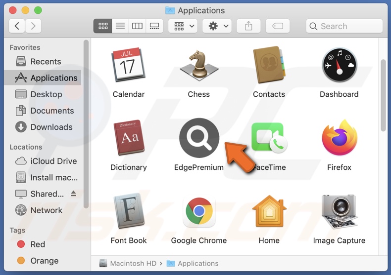 EdgePremium adware