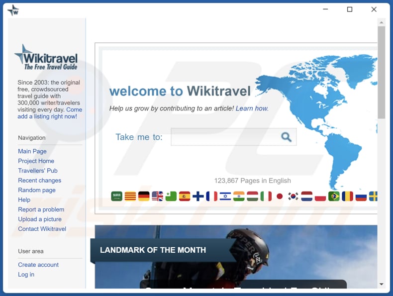 SafeTravel adware