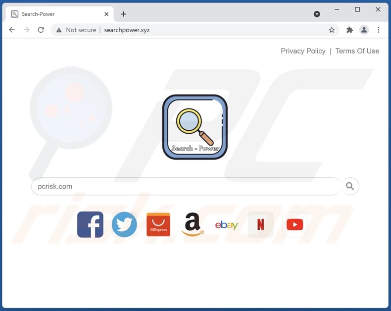 searchpower.xyz browser hijacker