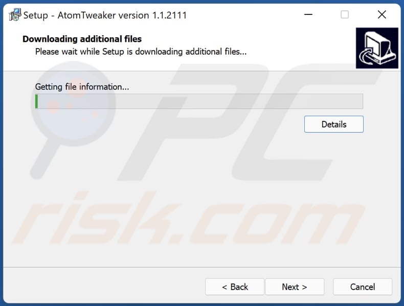 cleantextsize adware installer