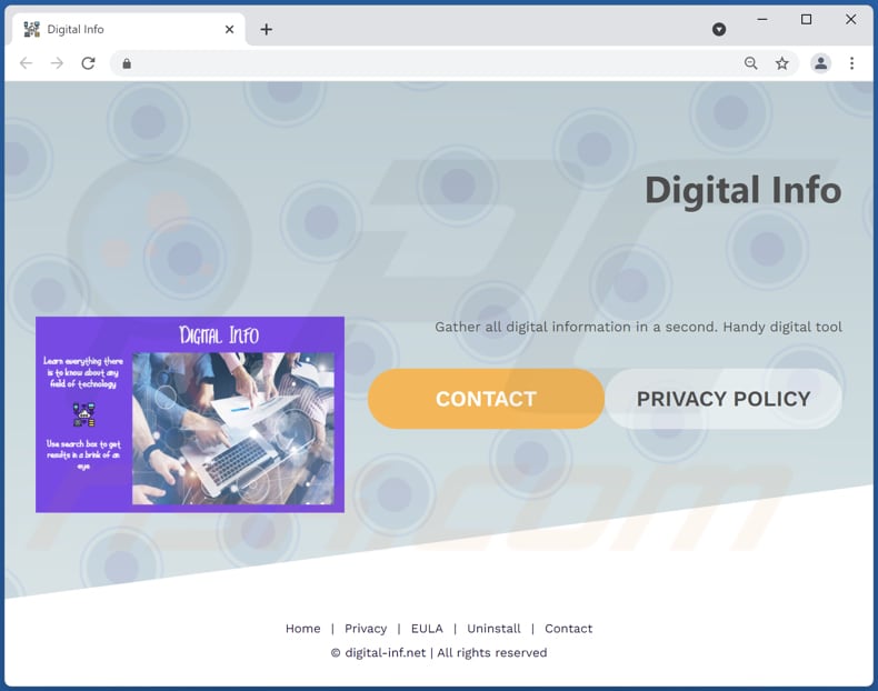 digital info adware official download page