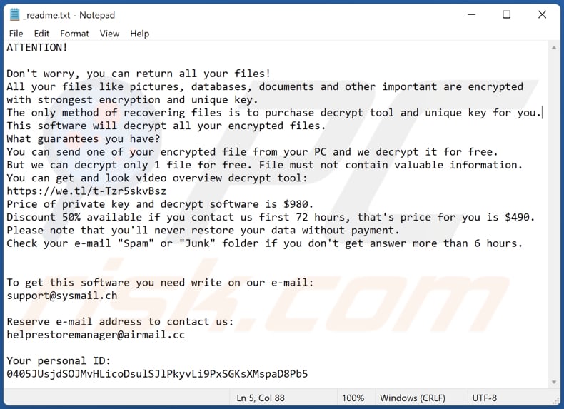 Fgui ransomware text file (_readme.txt)