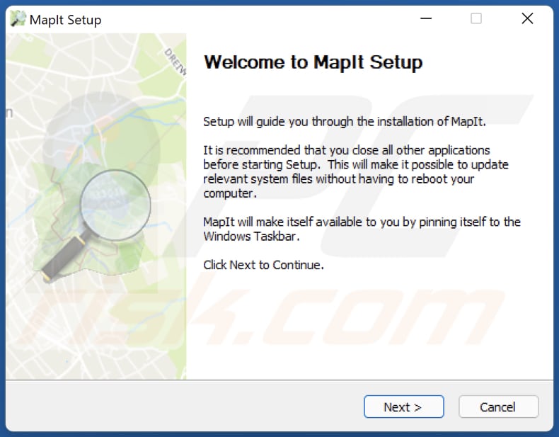 mapit adware installer
