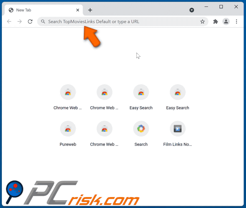 topmovieslinks default search browser hijacker topmovieslinks.com redirects to bing.com