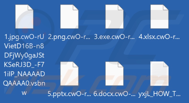 Files encrypted by Vsbnw ransomware (.vsbnw extension)