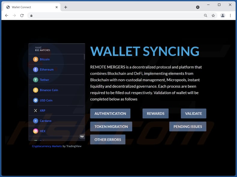 WALLET SYNCING scam