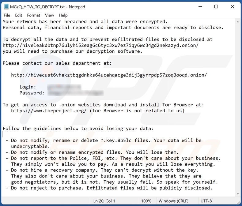 8b5lc ransomware ransom-demanding message (MGzQ_HOW_TO_DECRYPT.txt)