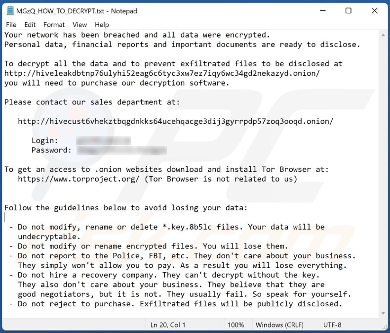 8b5lc ransomware ransom-demanding message (MGzQ_HOW_TO_DECRYPT.txt)