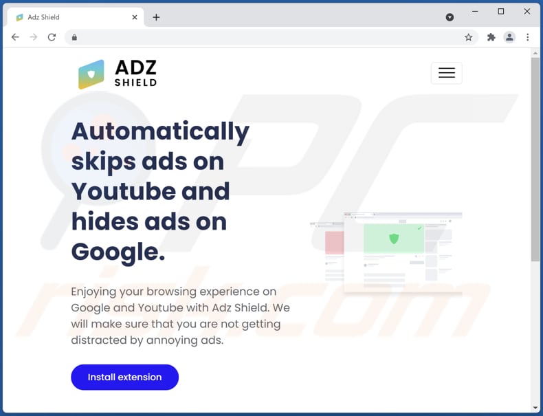 adzshield adware download page