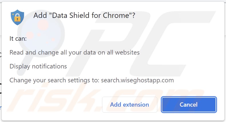 search.wiseghostapp.com browser hijacker