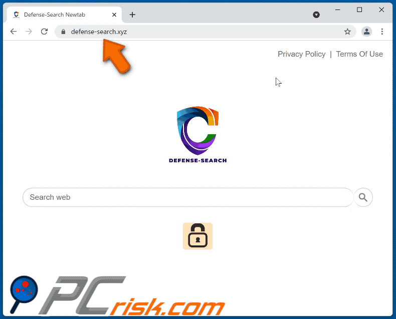defense-search browser hijacker defense-search.xyz redirects to bing.com