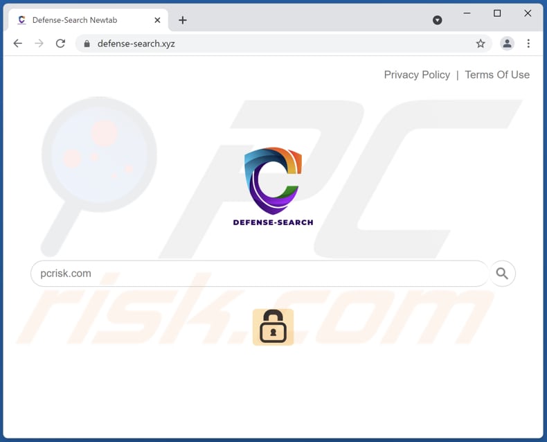 defense-search.xyz browser hijacker