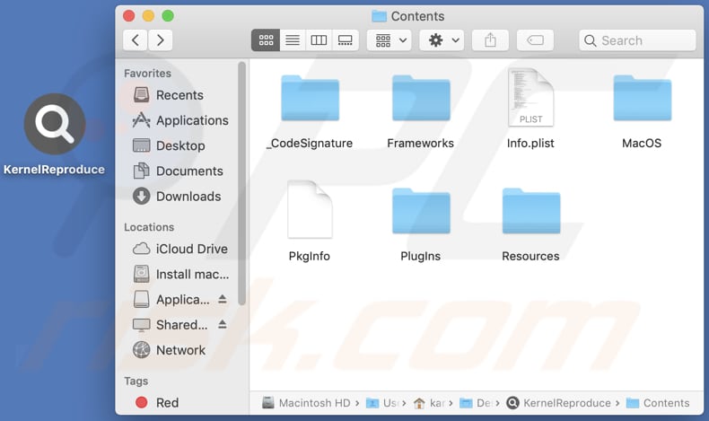 kernelreproduce adware contents folder