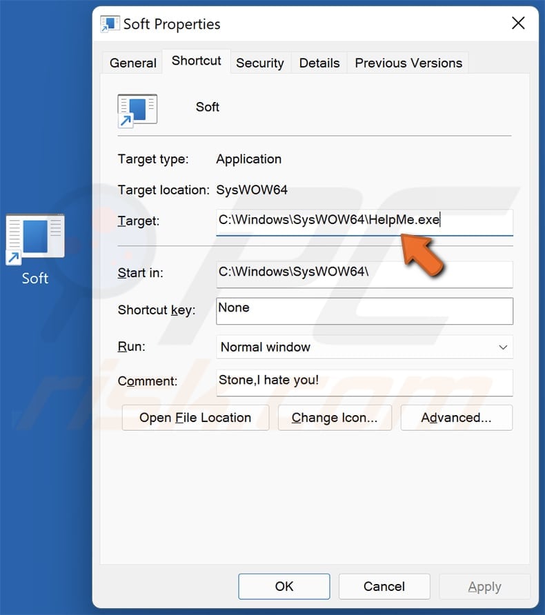 lnk agent trojan example of a shortcut leading to a malware hidden in the-system