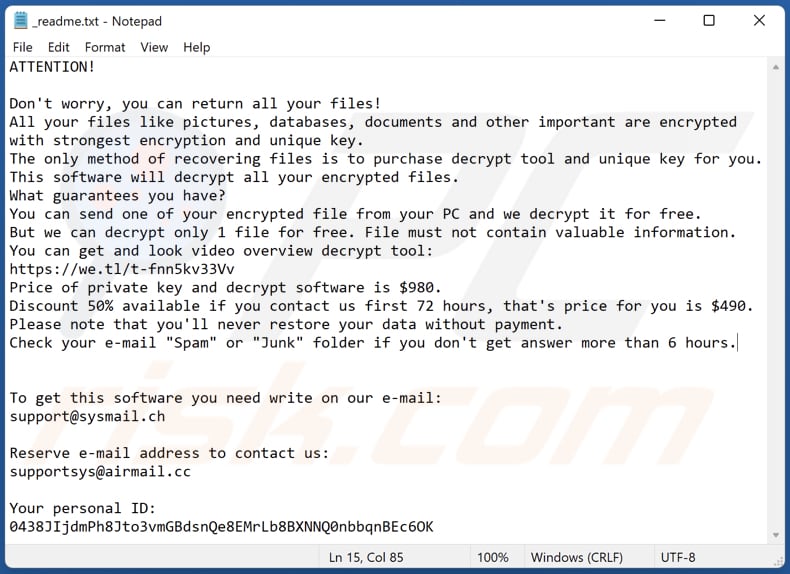 Mpag ransomware text file (_readme.txt)