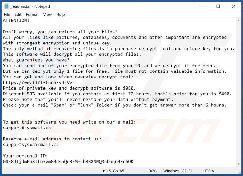 Mpag ransomware text file (_readme.txt)