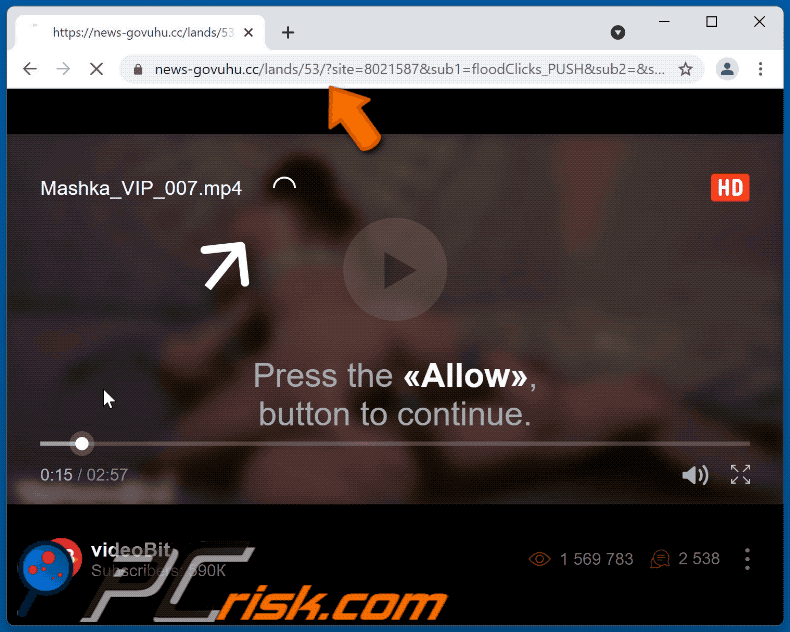 news-govuhu[.]cc website appearance (GIF)