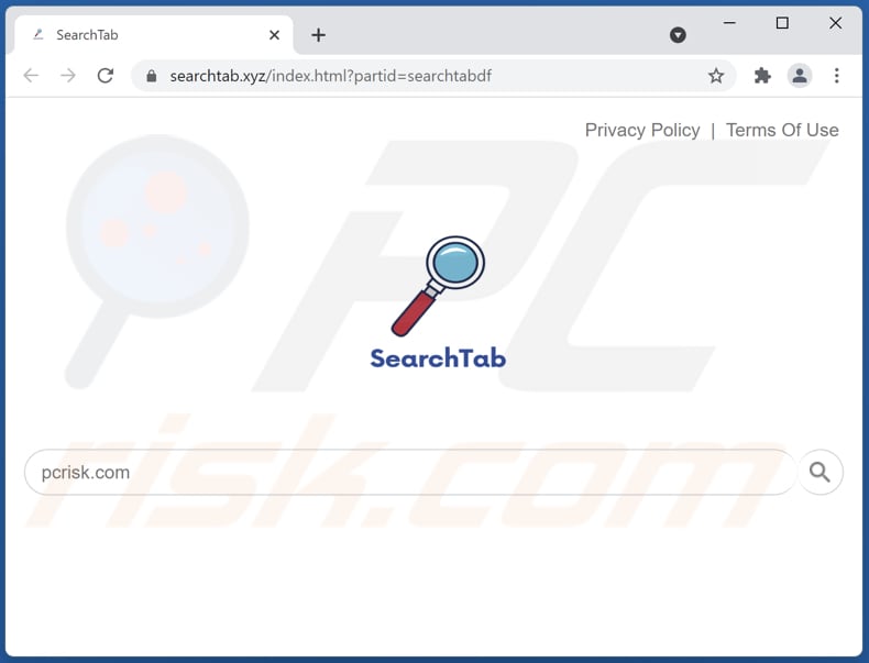 searchtab.xyz browser hijacker