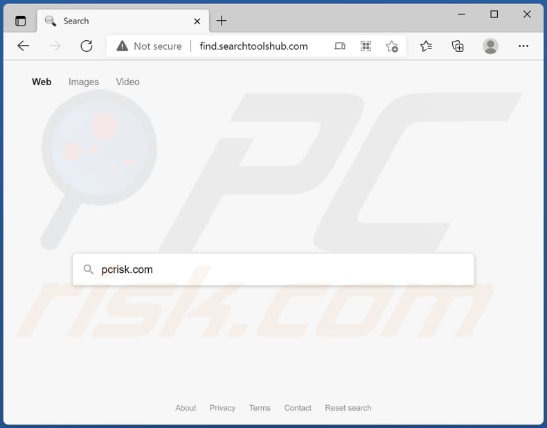 searchtoolshub.com browser hijacker