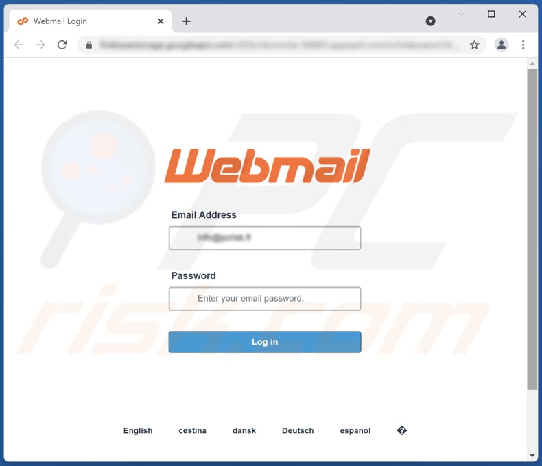 Spam Quarantine Inbox email scam phishing website