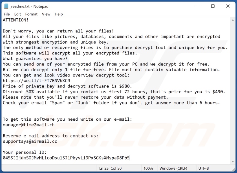 Msjd ransomware text file (_readme.txt)