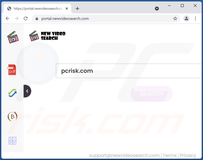 newvideosearch.com browser hijacker