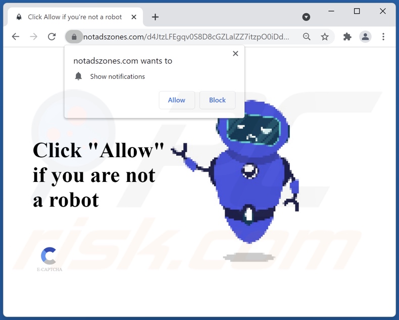 notadszones[.]com pop-up redirects