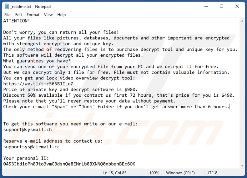 Nuhb ransomware text file (_readme.txt)