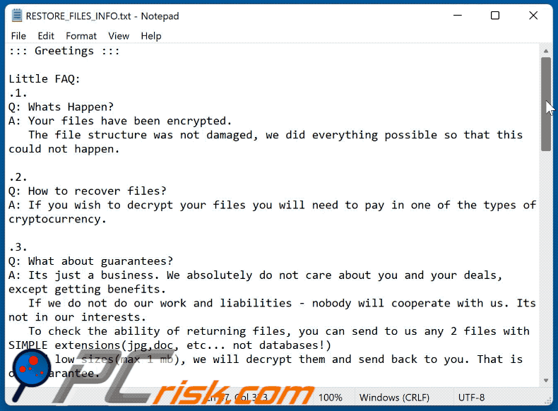 Phmqdw ransomware ransom-demanding message (_readme.txt) GIF