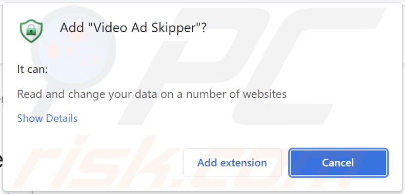 Video Ad Skipper adware