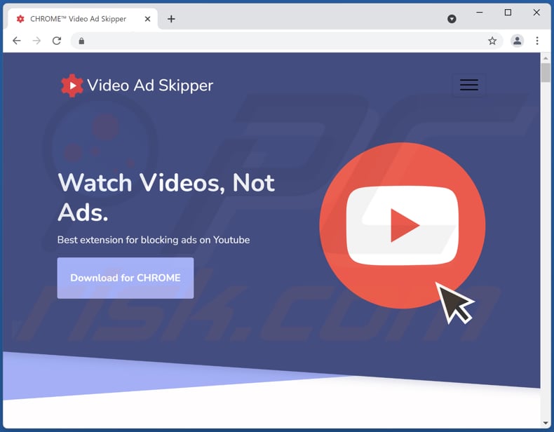video ad skipper adware promoter