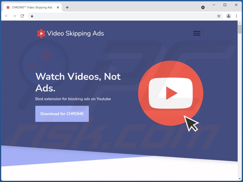 video skipping ads adware official site