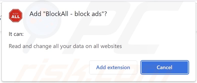 BlockAll - block ads adware asking for permissions