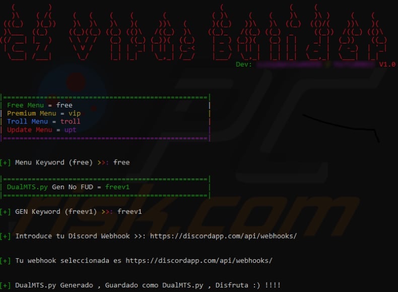 kuraystealer malware builder