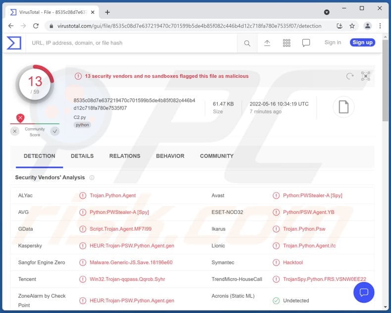 KurayStealer malware