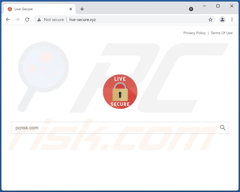 live-secure.xyz browser hijacker
