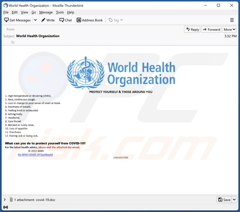 nerbian rat email used for malware distribution