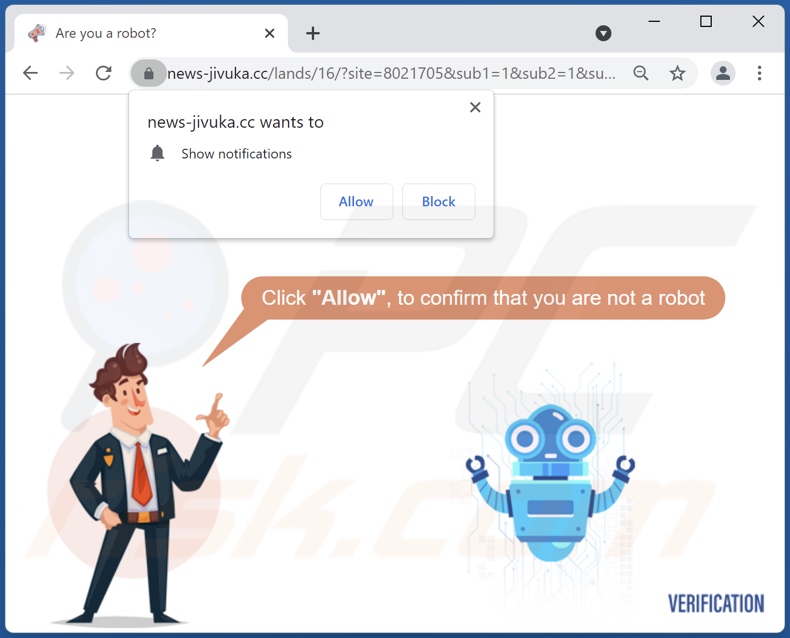 news-jivuka[.]cc pop-up redirects