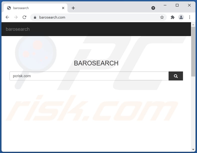 barosearch.com browser hijacker