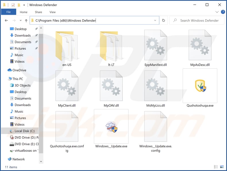 safety shield malware installation folder