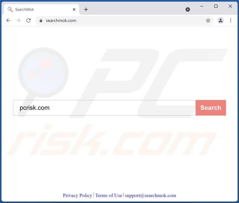 searchmok.com browser hijacker